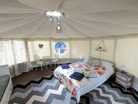 Tente 1 chambre, avec piscine