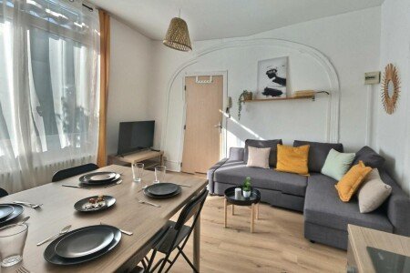 Appartement 1 chambre, avec wifi
