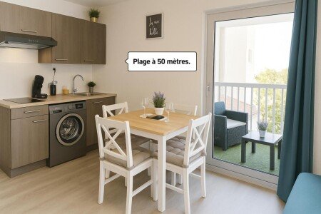 Studio 1 chambre, avec climatisation