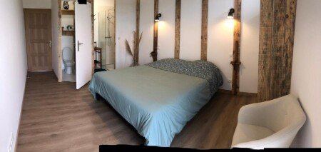 Bed and breakfast 2 voyageurs, avec jardin