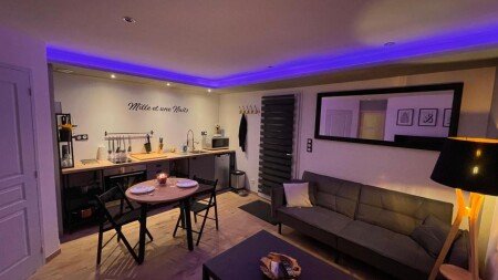 Appartement 1 chambre, avec jardin