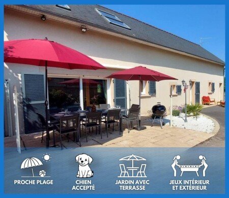 Maison 4 chambres, avec jardin