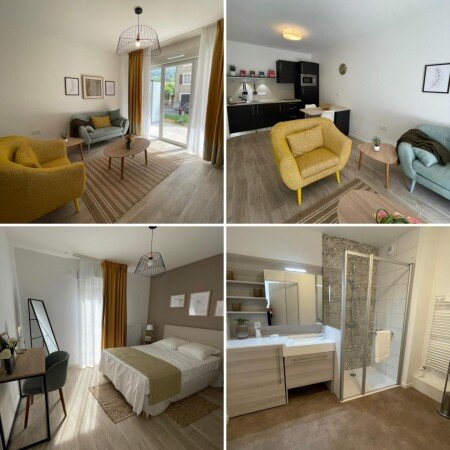 Appart'Hotel 4 voyageurs, avec piscine