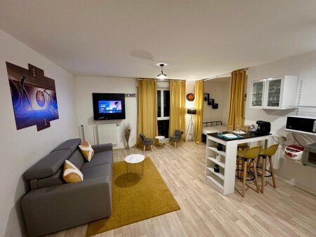 Appartement 1 chambre, avec wifi