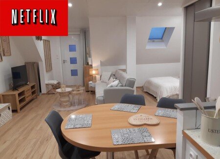 Studio cozy, 1 chambre, avec jardin