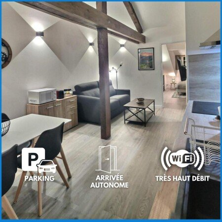 Gîte 1 chambre, avec jardin