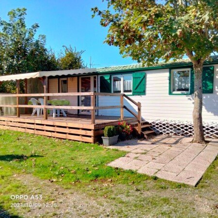 Mobil home 1 chambre, avec piscine