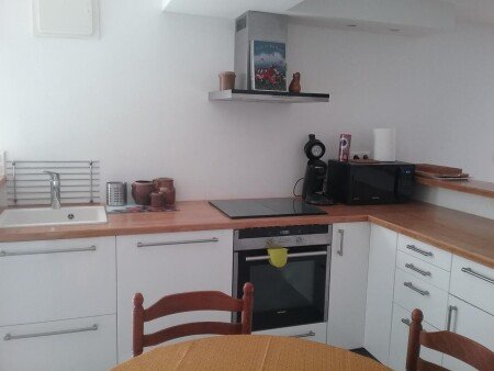 Appartement 1 chambre, avec jardin