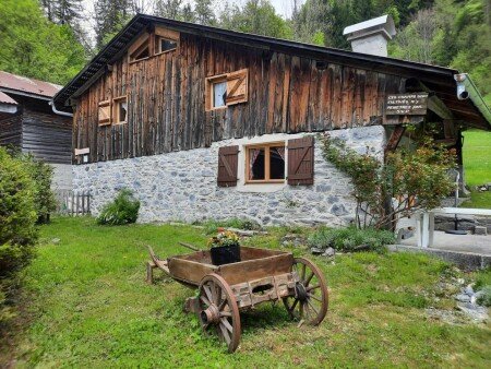 Chalet 2 chambres, avec jardin