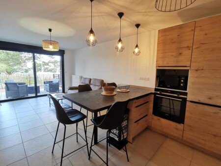Appartement 1 slaapkamer, met tuin