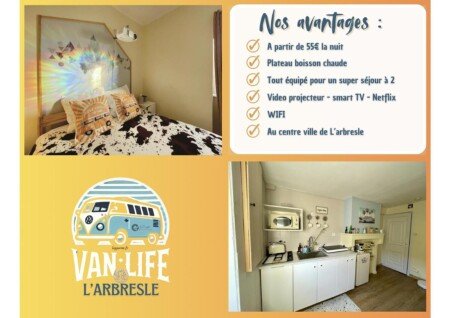 Appartement 1 chambre, avec parking