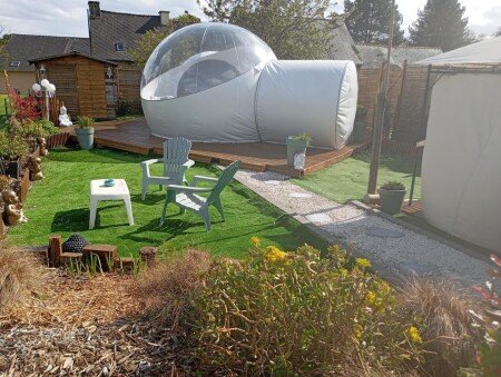 Bulle 1 chambre, avec jacuzzi