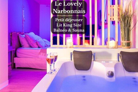 Appartement 1 chambre, avec jacuzzi