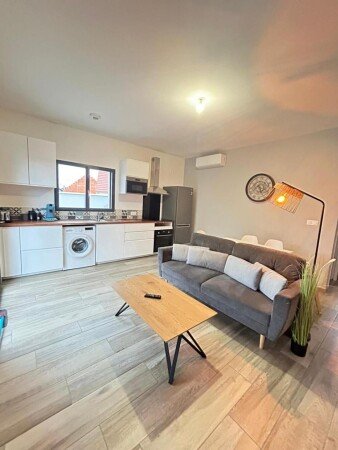 Appartement 2 chambres, avec jardin