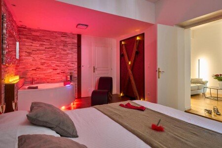 Appartement 1 chambre, avec jacuzzi