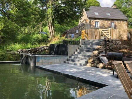 Maison 9 voyageurs, avec piscine