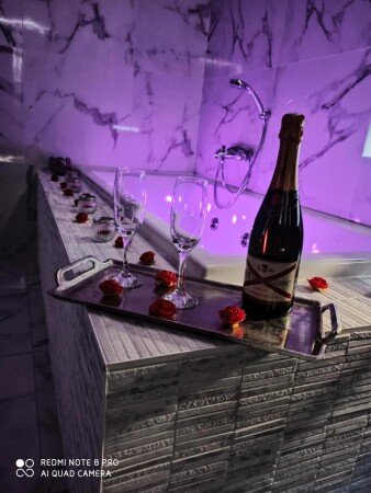 Appartement 3 chambres, avec jacuzzi