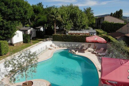 Camping / Mobil Home 4 voyageurs, avec piscine