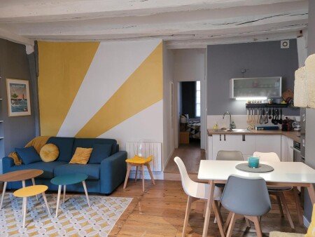 Appartement chic, 1 chambre, avec wifi