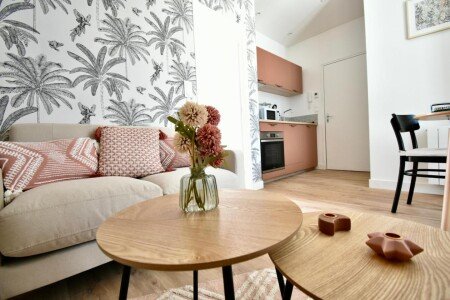 Gîte 1 chambre, avec jardin