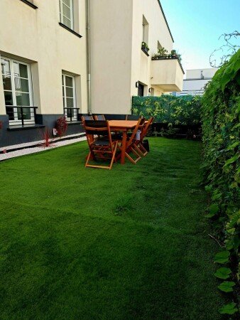 Appartement 3 chambres, avec jardin