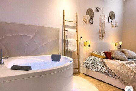 Appartement 1 chambre, avec jacuzzi