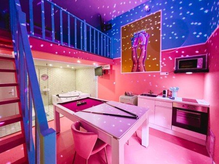 Appartement 1 chambre, avec jacuzzi