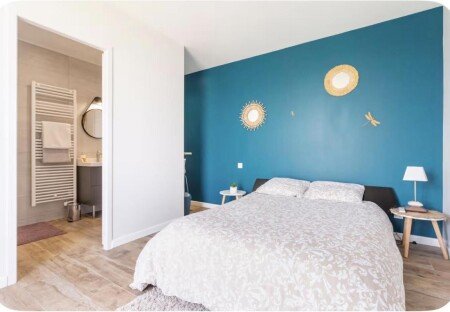 Bed and breakfast 1 bedroom, with garden