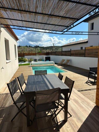 Villa 3 chambres, avec piscine