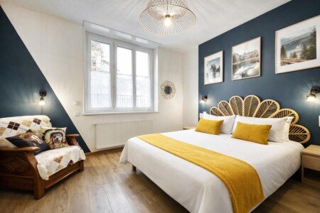 Appartement 2 chambres, avec jardin