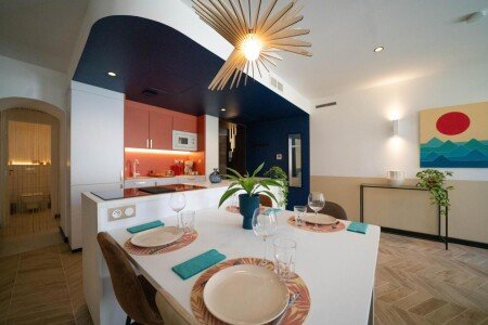 Appartement 2 slaapkamers, met tuin
