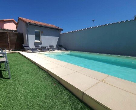 Villa 3 chambres, avec piscine