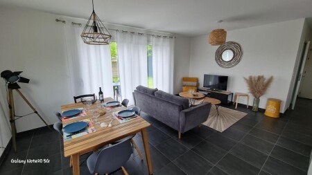Villa 3 chambres, avec jardin
