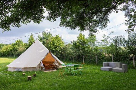 Hébergement insolite 6 voyageurs, avec jardin