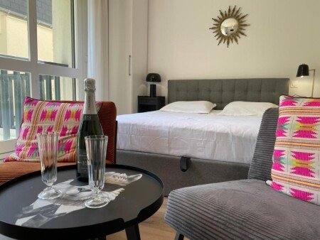 Studio 1 chambre, avec piscine