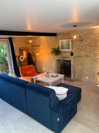 Maison de campagne 2 chambres, avec jardin