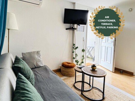 Studio 1 chambre, avec climatisation
