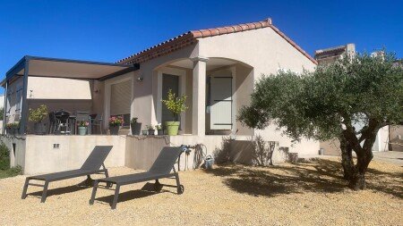 Villa 3 chambres, avec jardin