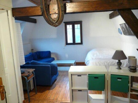 Appartement 1 chambre, avec jardin