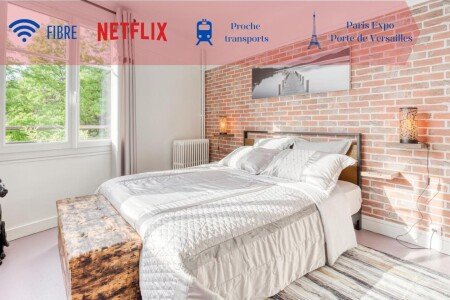 Appartement 1 chambre, avec wifi