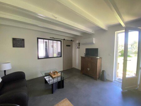 Maison 1 chambre, avec jardin