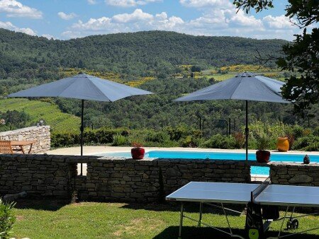 Bed and breakfast 1 chambre, avec piscine