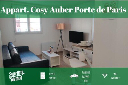 Appartement cozy, 1 chambre, avec wifi