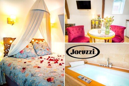 Appartement 1 chambre, avec jacuzzi