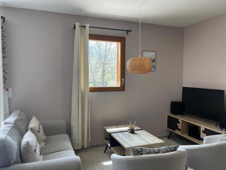 Appartement 2 chambres, avec jardin