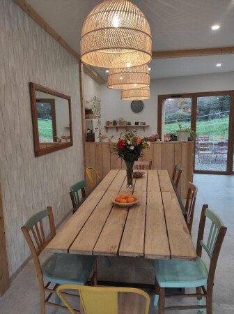 Gîte 3 voyageurs, avec piscine