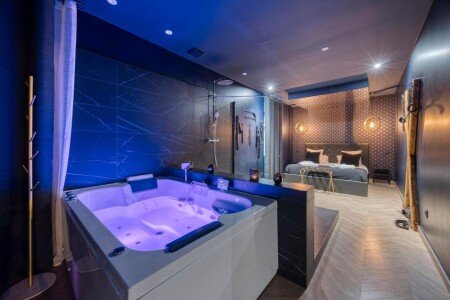 Appartement 1 chambre, avec jacuzzi