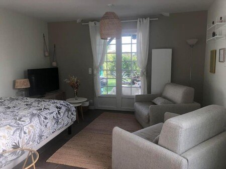 Maison 1 chambre, avec jardin