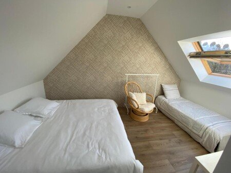 Gîte 3 voyageurs, avec jardin