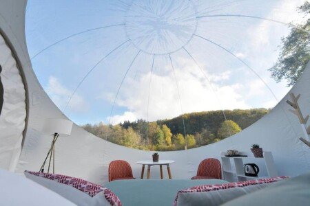 Bulle 1 chambre, avec jacuzzi